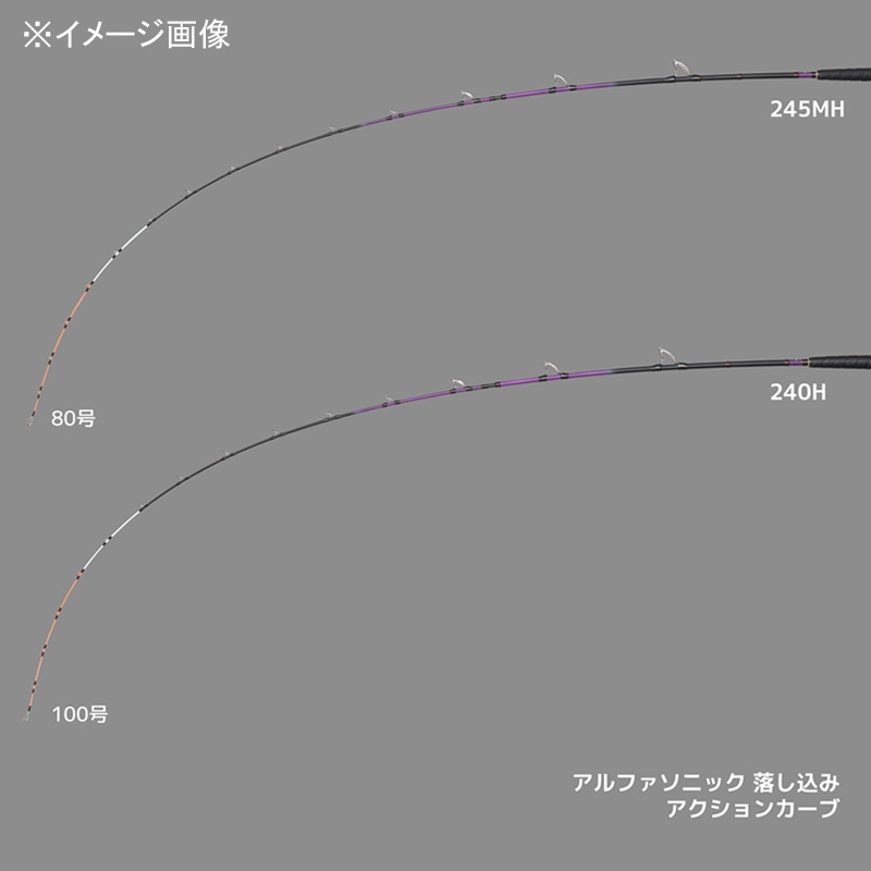 Alfa Sonic Drop-in 245MH Rod Boat Rod Drop-in — фото 4