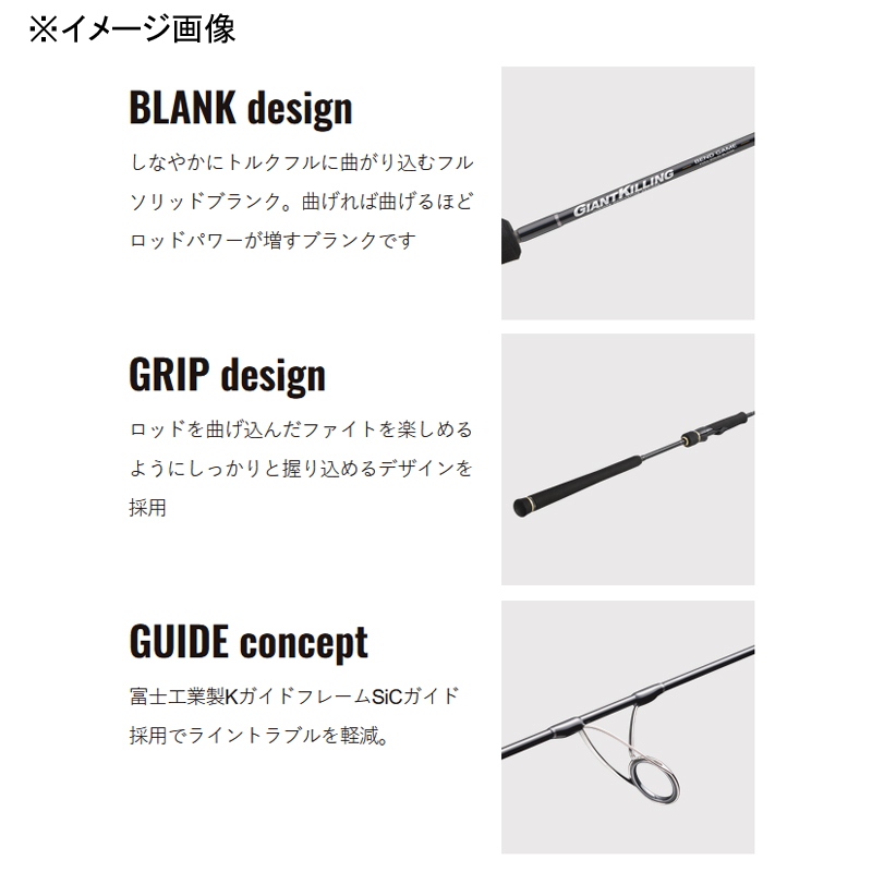 Giant Killing Bend Game Jigging Model GKBG-S60/4 (Spinning) — фото 7