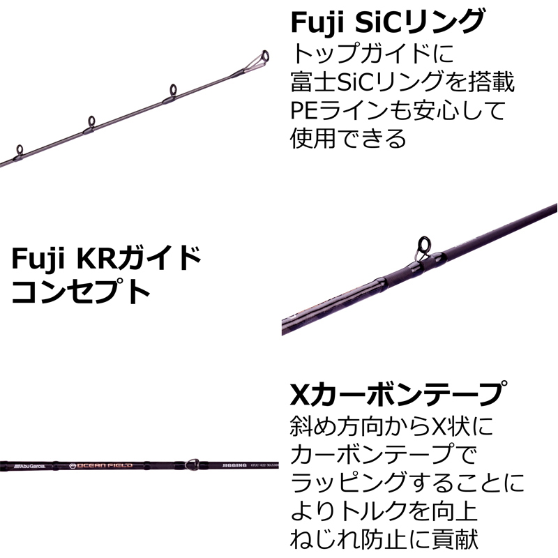 Ocean Field Light Jigging OFLC-632-MAX120 — фото 4