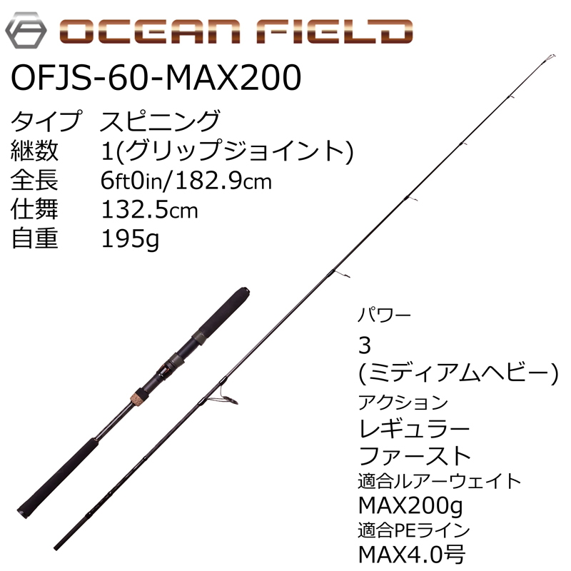 Ocean Field Jigging OFJS-60-MAX200 — фото 2
