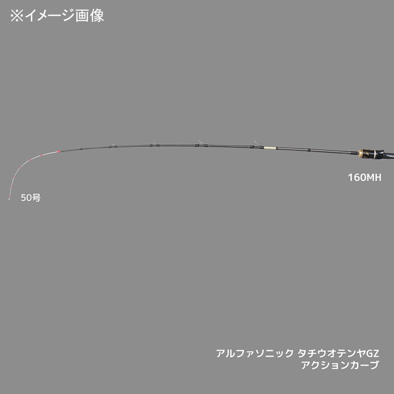 Alpha Sonic Tachiuo Tenya GZ 160MH Boat Rod, Titanium Tip, Cutlassfish — фото 4