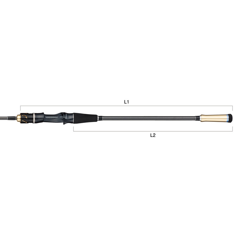 Alpha Sonic Tachiuo Tenya GZ 160MH Boat Rod, Titanium Tip, Cutlassfish — фото 3