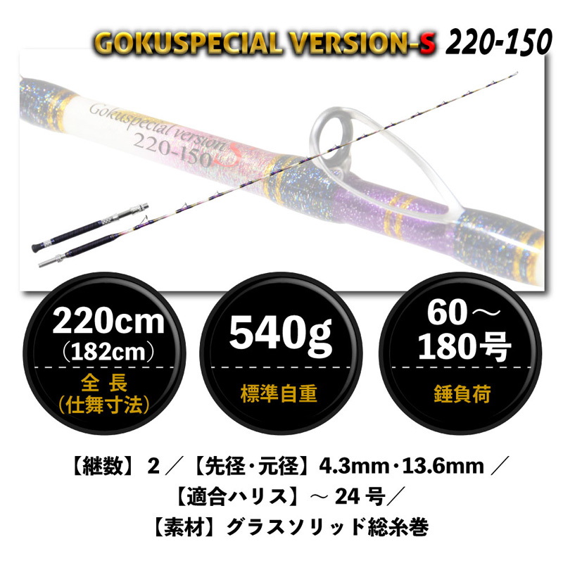 Rokudaime Goku Special Version S 220-150 (2-piece) — фото 2