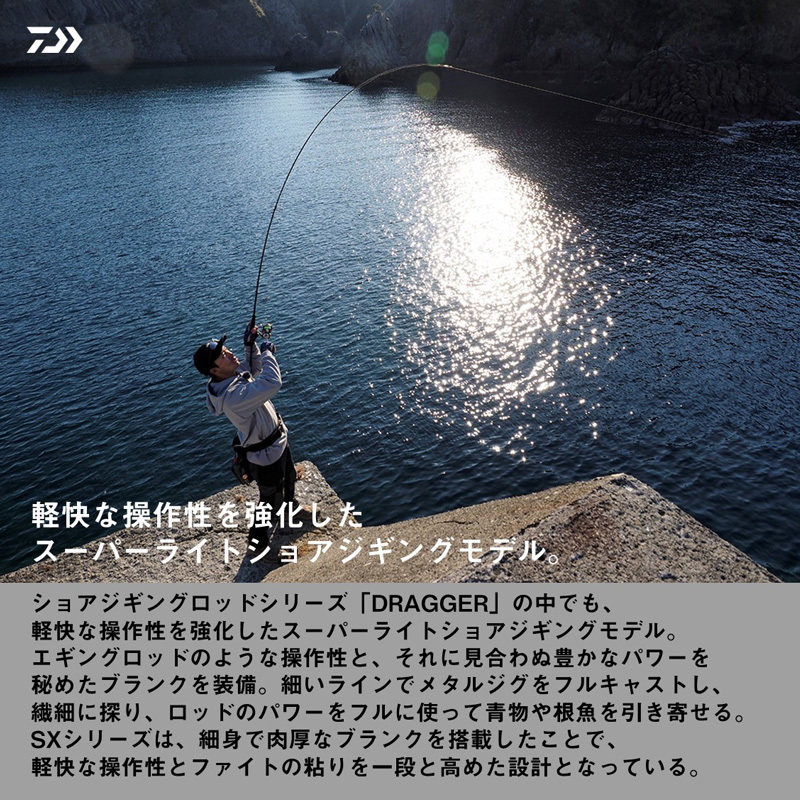 DRAGGER SX SLSJ 84M (Spinning・2-Piece) — фото 3