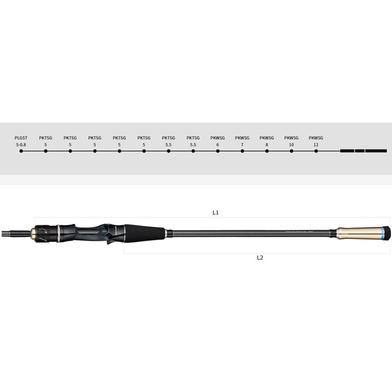 Alpha Sonic Cutlassfish Tenya GZ 180MH Boat Rod Rod Titanium Tip Cutlassfish — фото 2