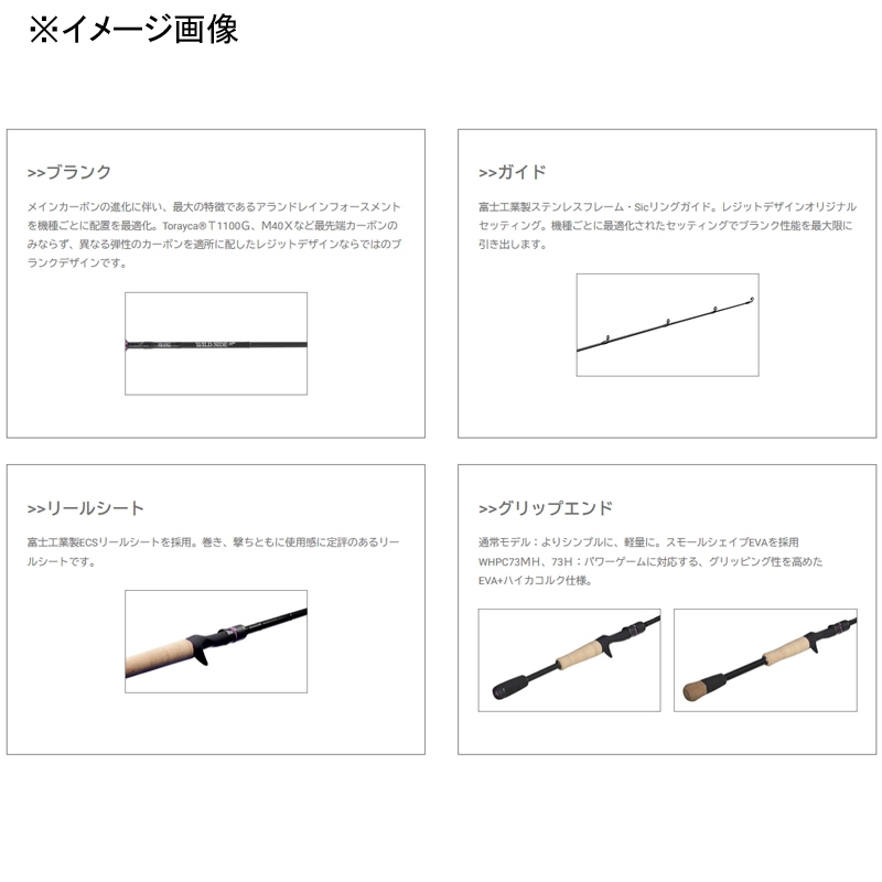 Wild Side High Performance WHPC73H (Bait・2-Piece) — фото 2