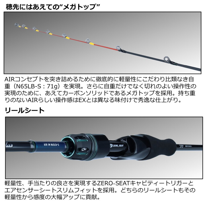 Emeraldas AIR IM K410LB-S (Bait・2-Piece) — фото 4