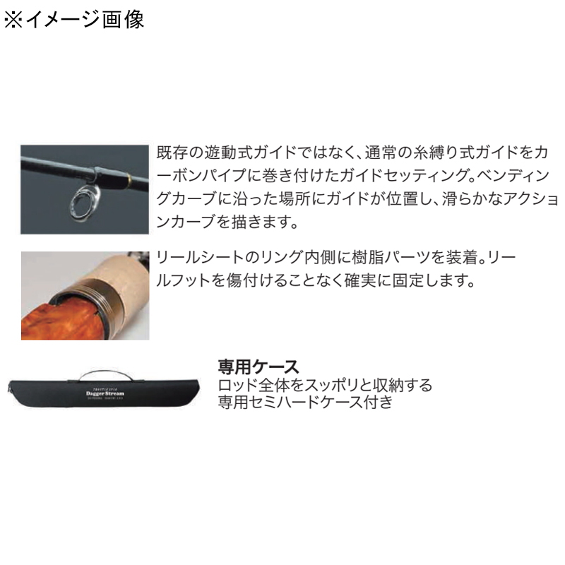 Troutin Spin Dagger Stream DS-TEC50L (Bait・Telescopic) — фото 2