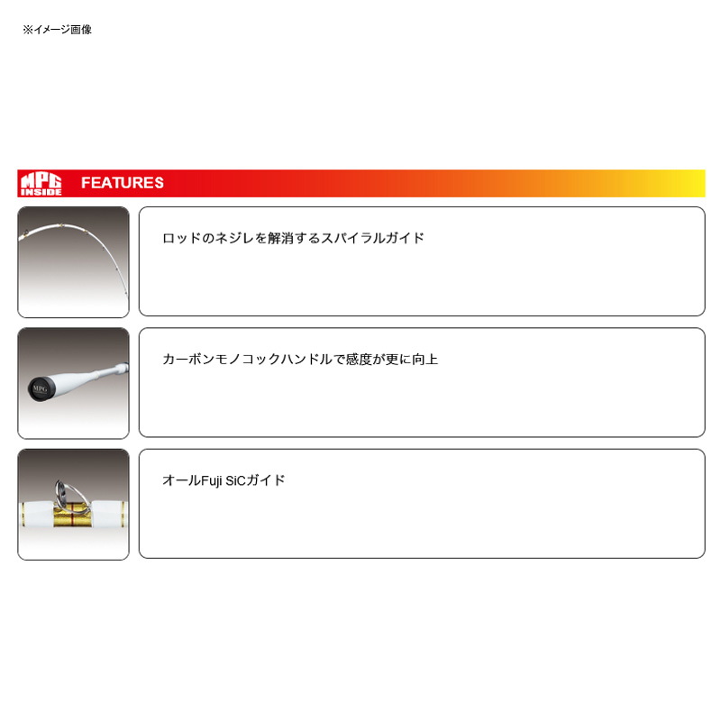 MPG SHIBUKI R 200 All-Purpose Rod Light Game 6:4 Chumming Drop-In — фото 2