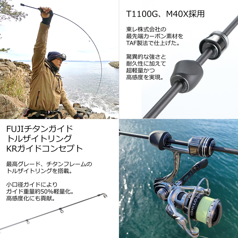 Eradicator Real Finesse Prototype ERFS-51Pro-FS (Spinning・2 Piece) — фото 3