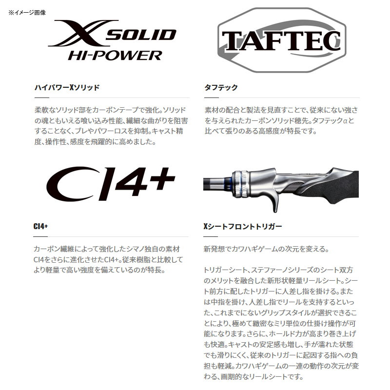 Stefano XR MH 175-2 (Bait・2-piece) — фото 4