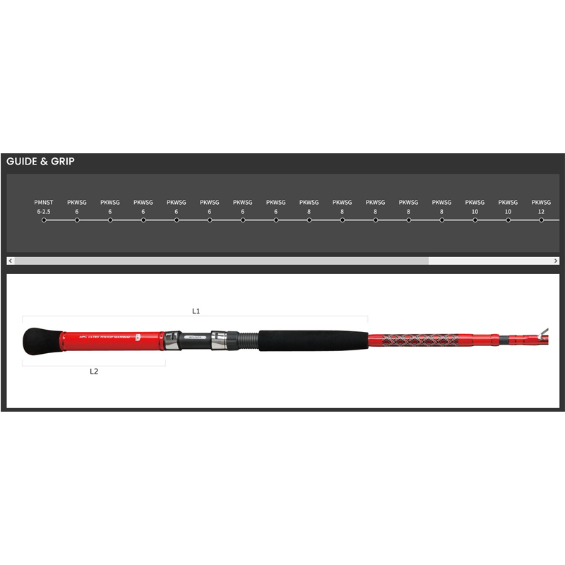MPG HB Hyper Blade Okimebaru 260 Boat Rod Mid-Deep Sea — фото 2