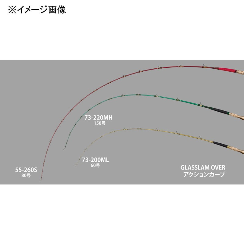 GLASSLAM OVER 180SW Boat Rod All-purpose Rod Glass Solid — фото 3
