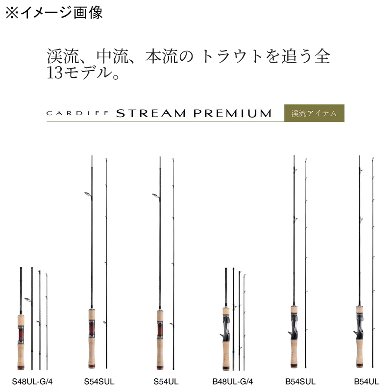 24 Cardiff Stream Premium B54SUL (Bait・2-piece) — фото 5