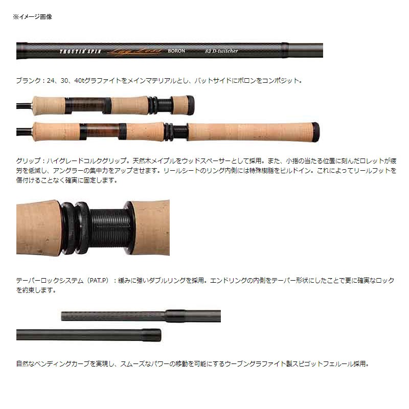 Troutin Spin Lagless Boron TLB-53DT — фото 2