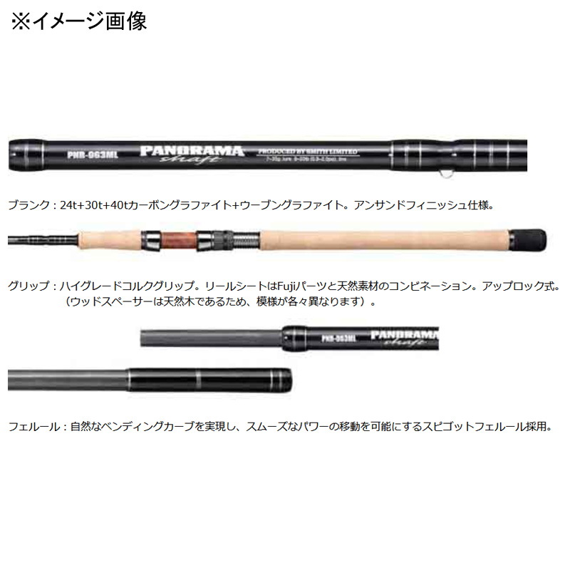 Panorama Shaft PNR-1063MH (Spinning, 3-Piece) — фото 3