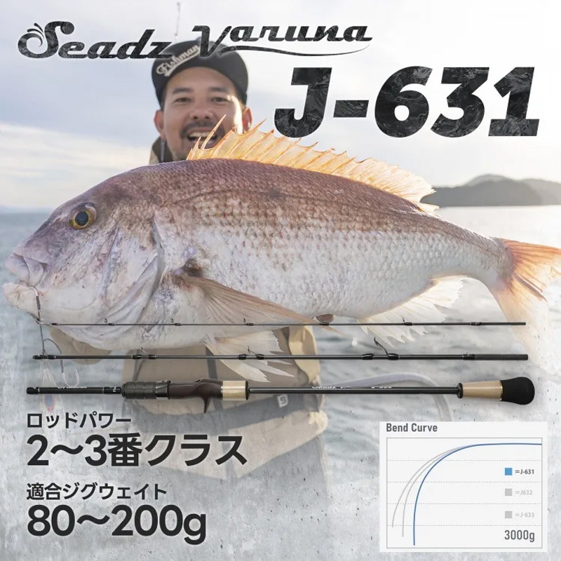 Seadz Varuna J-631 (Bait・3-Piece) — фото 2