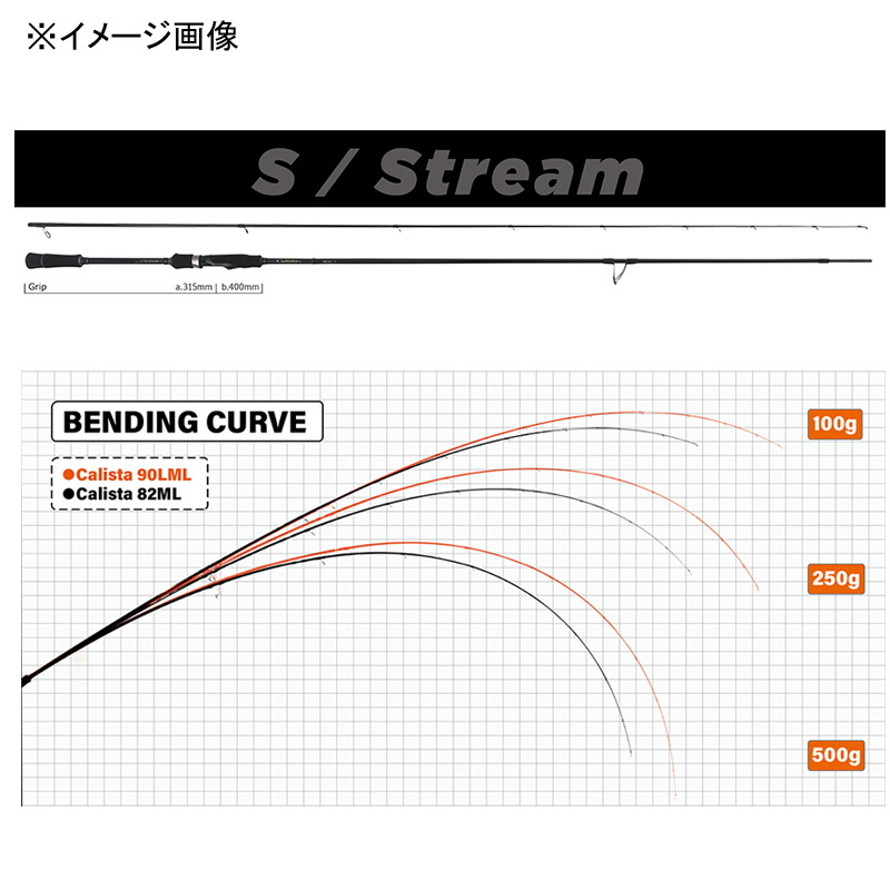 Calista 90LML/S Stream (Spinning・2-piece) — фото 2