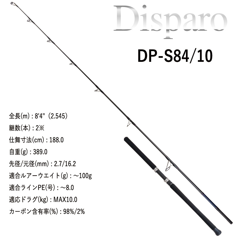 Dispero S84/10 (Spinning, 2-piece) — фото 7