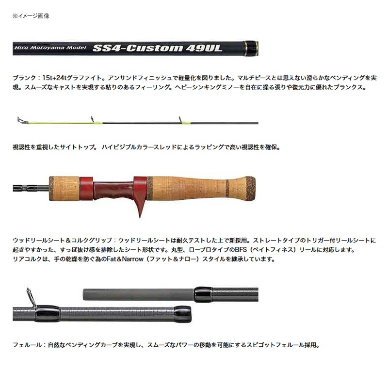 BS Trout HM Model SS4-Custom49UL — фото 2