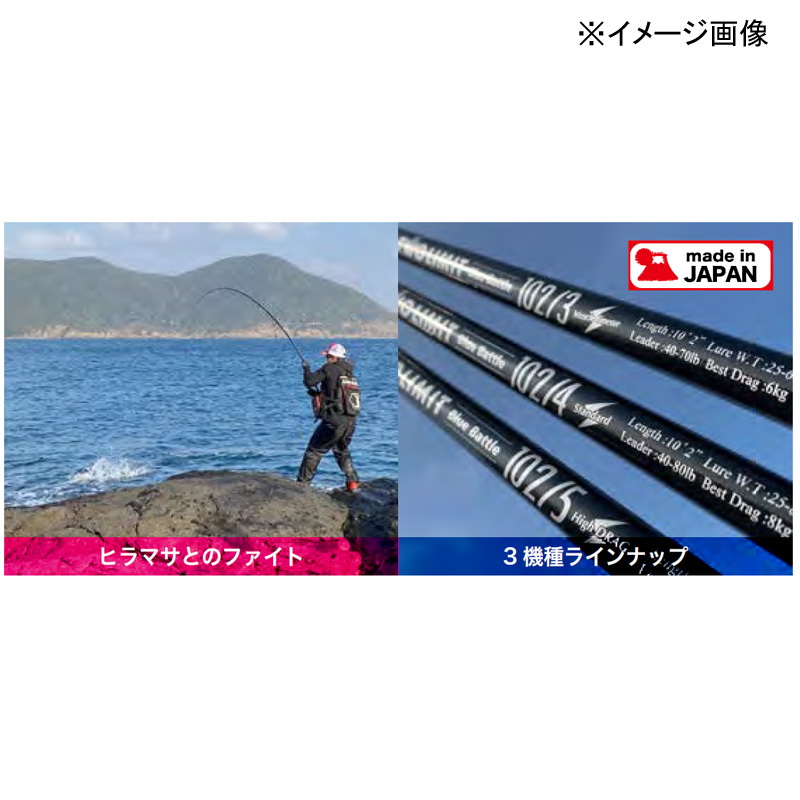Two Limit Blue Battle 102/4 Standard (Spinning・2-piece) — фото 5