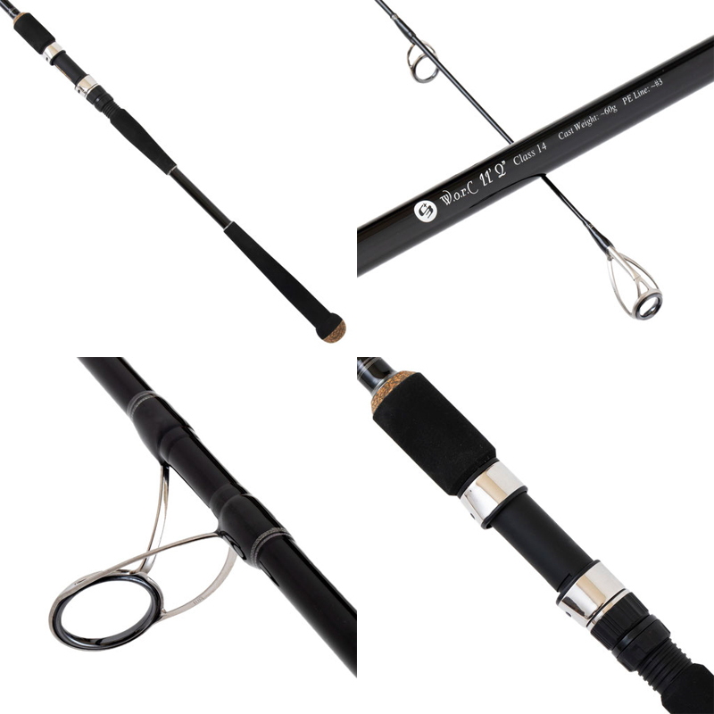 C3+ W.o.r.C 11 feet 2 inches Class14 (Spinning, 2-piece) — фото 2
