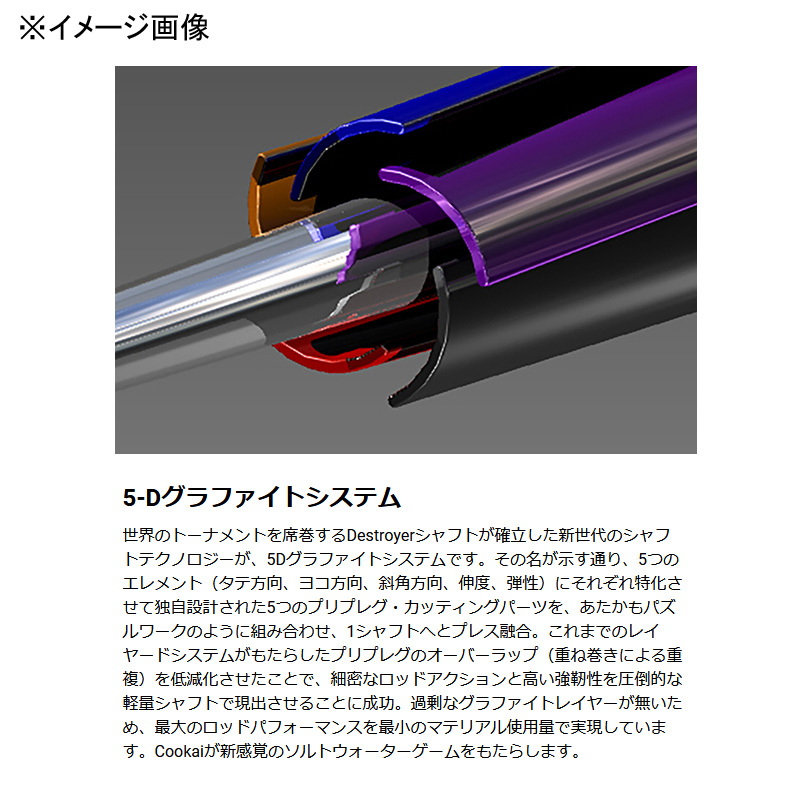 Cookai CK-93MH+S (Spinning・2 pieces) — фото 2