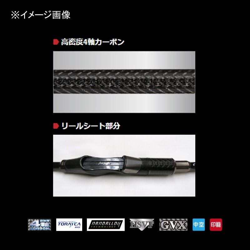 Ares Lester Ruler Sensitivity 7.8L (Spinning・2 Pieces) — фото 2