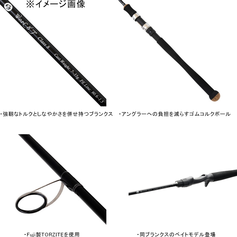 C3+ W.o.r.C 8 Feet 7 Inch Class8 Bait Model (2 Pieces) — фото 4