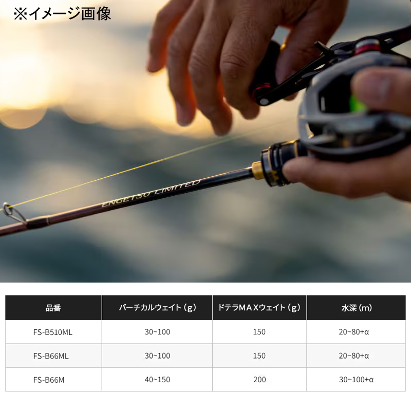 23 Engetsu Limited FS-B66ML/RIGHT (Bait・2-piece) — фото 3