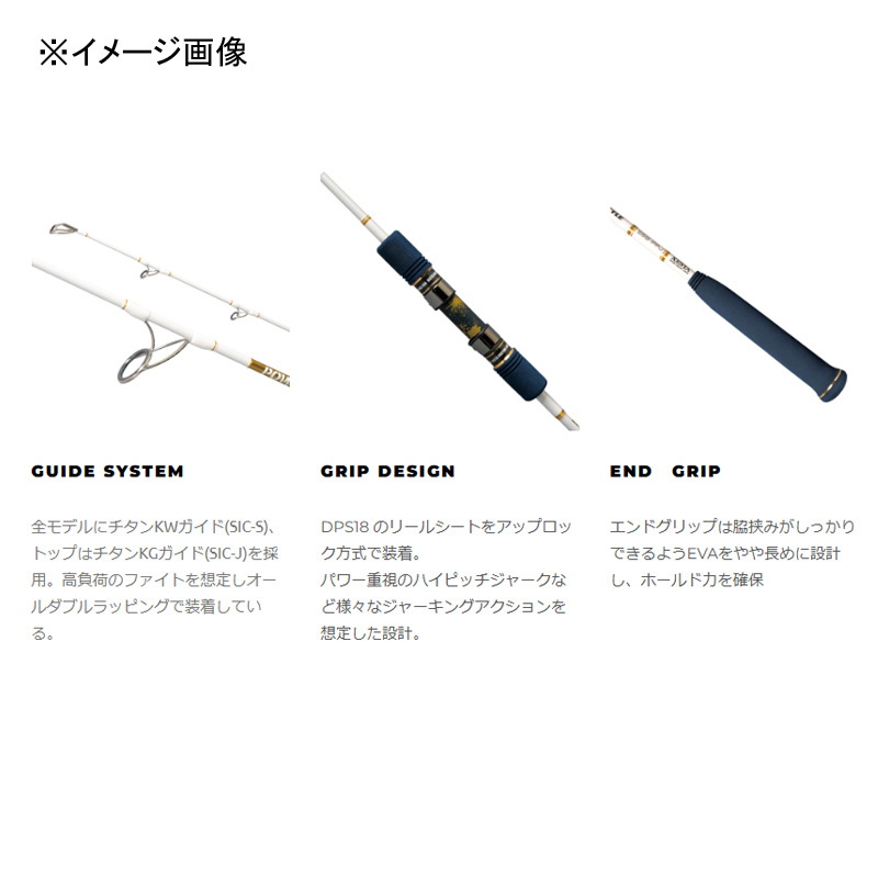 Power Pitch Jerk Spin Power Pitch Style S58X-PPJ (Spinning/One-piece) — фото 4