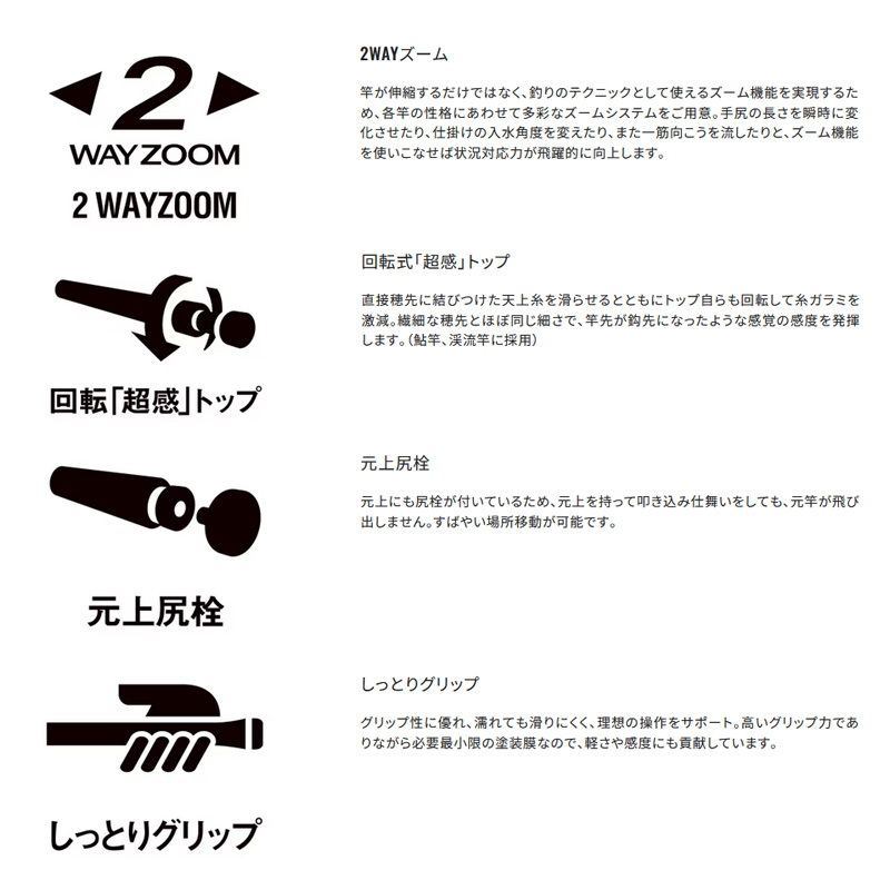 Super Game Fine Spec ZD MH90-95ZD (9-piece) — фото 5