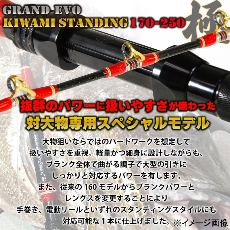 GRANDEVO Kiwami Standing 170 (One-piece) — фото 4