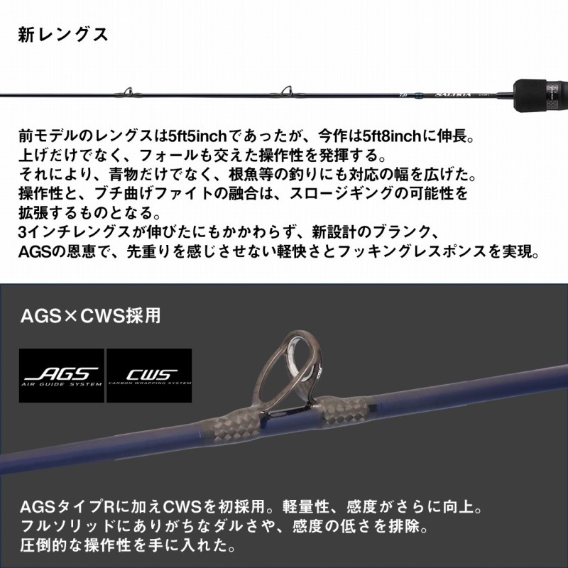 Saltiga SJ TG 58B-5 (Bait・One-piece) — фото 5
