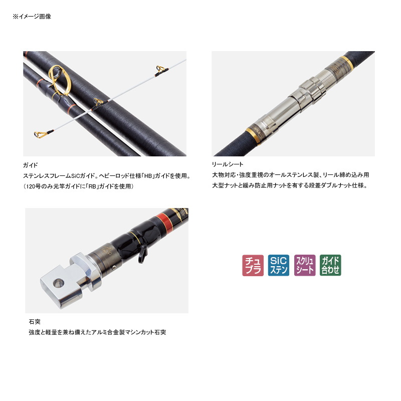 Gamakue Grand Impulse 120-go 4.7m (4-piece) — фото 3
