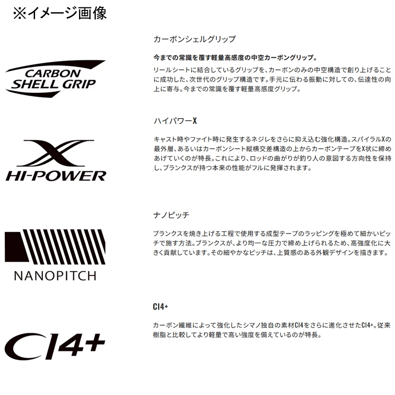 (Reservation, December arrival) 22 Exsence ∞ (Infinity) S90MH (Spinning, 2-piece) — фото 3