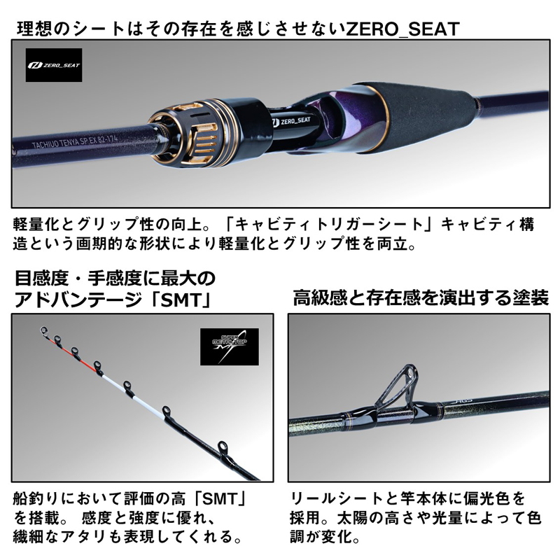 Kyokuei Tachiuo Tenya SP EX 82S-177 (Bait, One-piece) — фото 3