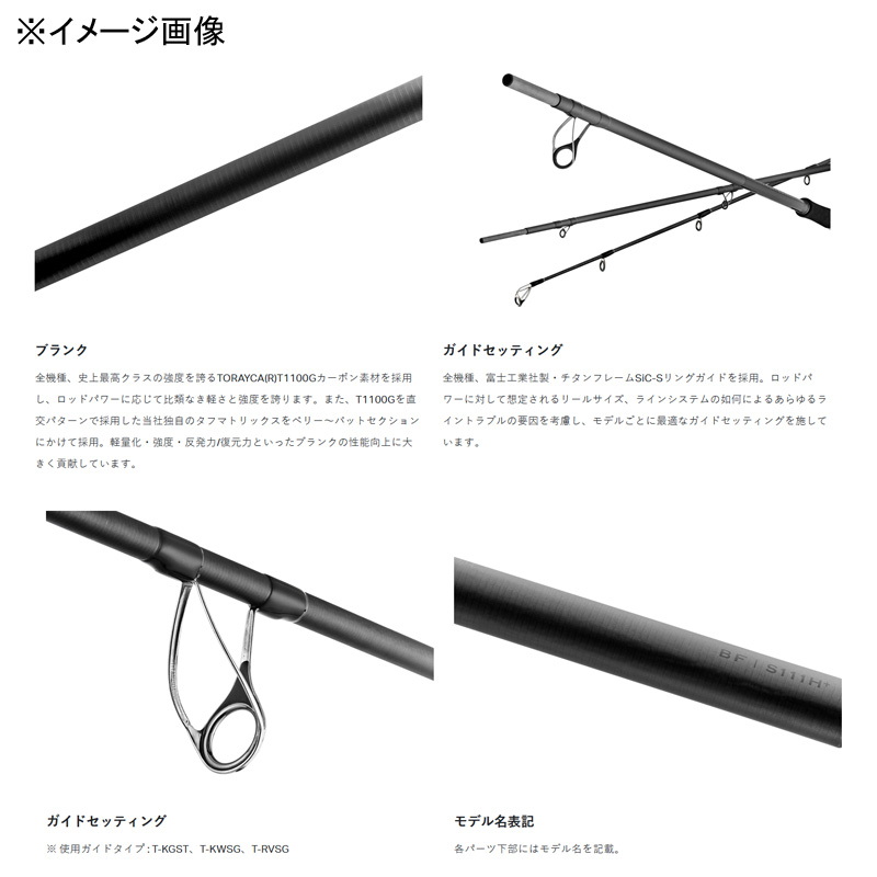 Lagze Arc Flex BF S111H+ (Spinning・3-piece) — фото 3