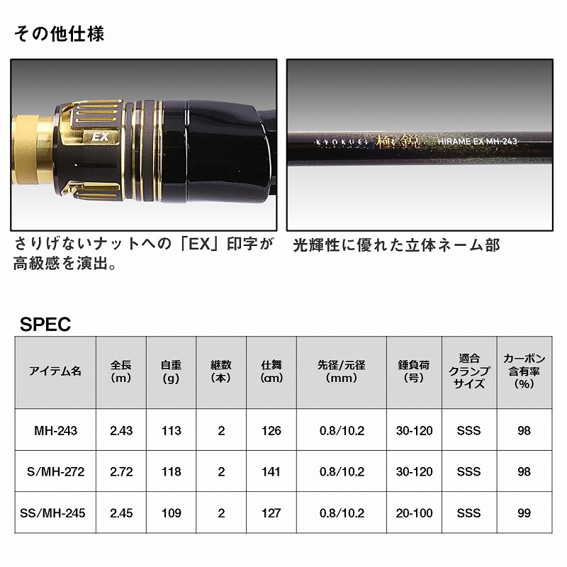 Kyokuei Flounder EX SS/MH-245 (2-Piece) — фото 5