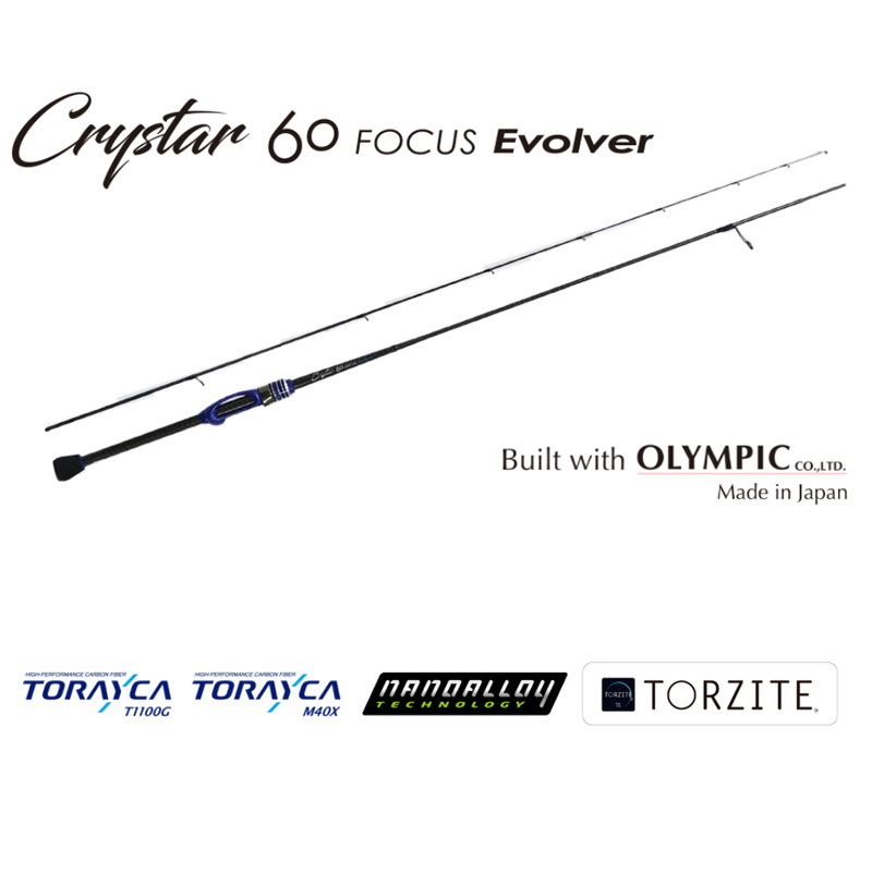 Crister 60FOCUS Evolver (Spinning, 2-piece) — фото 2