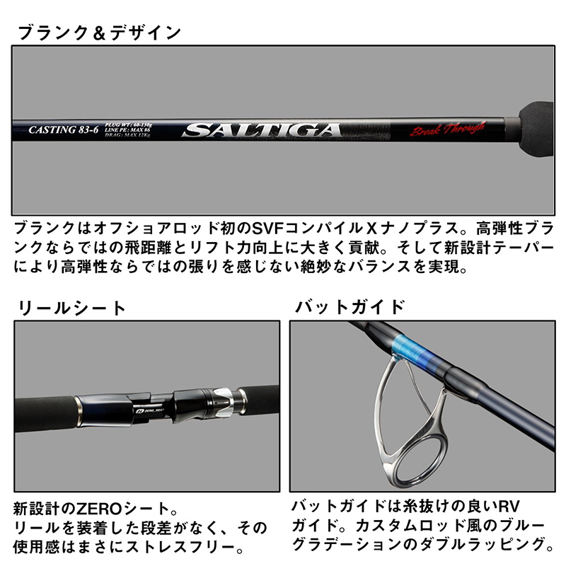 Saltiga Breakthrough C88-6/8 (Bait) — фото 4