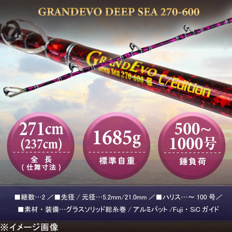 Second Generation GrandEvo Deep Sea 270-600 (2-piece) — фото 8