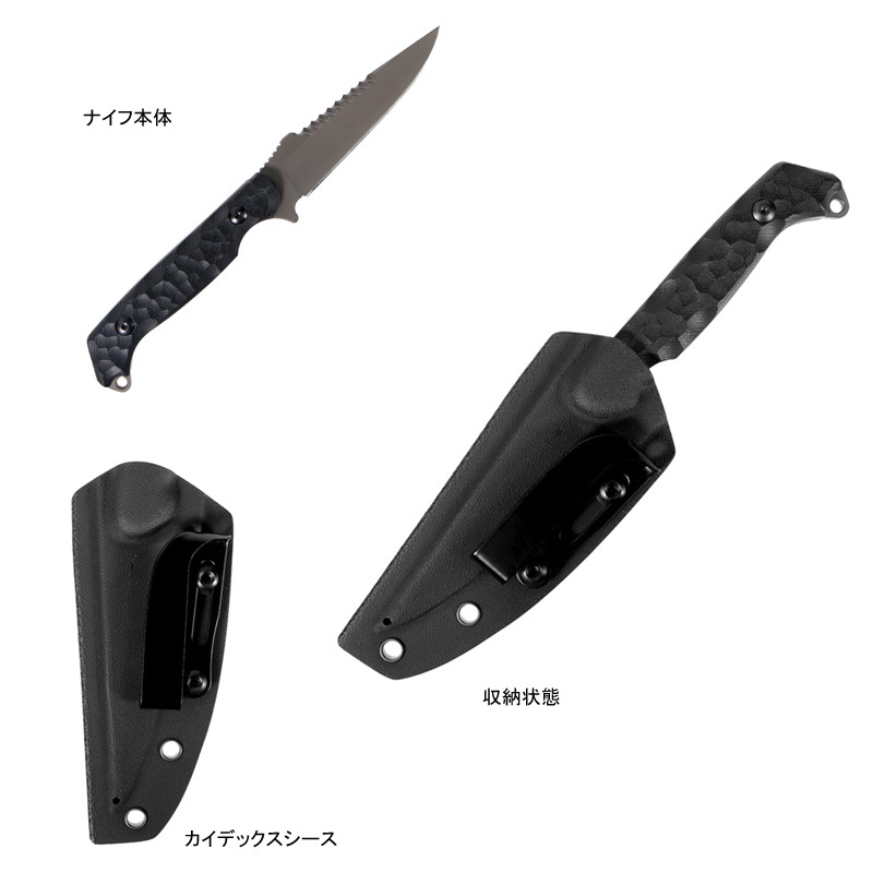 DRESS Titanium Coating Knife G10 — фото 2