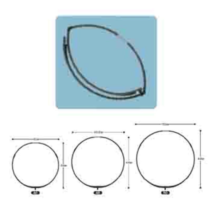 Carbon Frame Round (Tri-Fold) — фото 2
