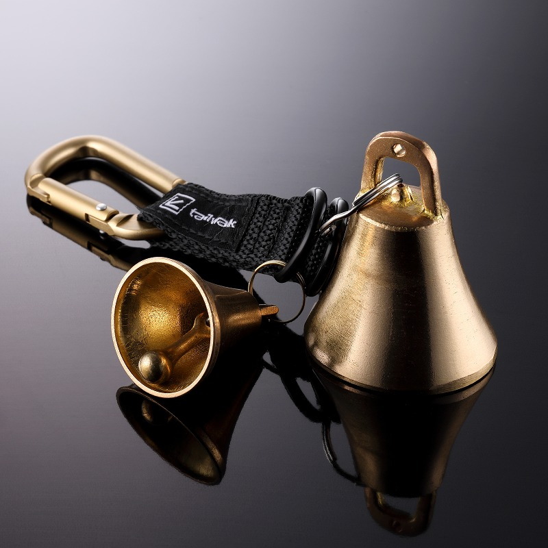 Kyson Bear Bell Double Mountain Stream Fishing Outdoor Bear Repellent Bell Bear Deterrent — фото 2