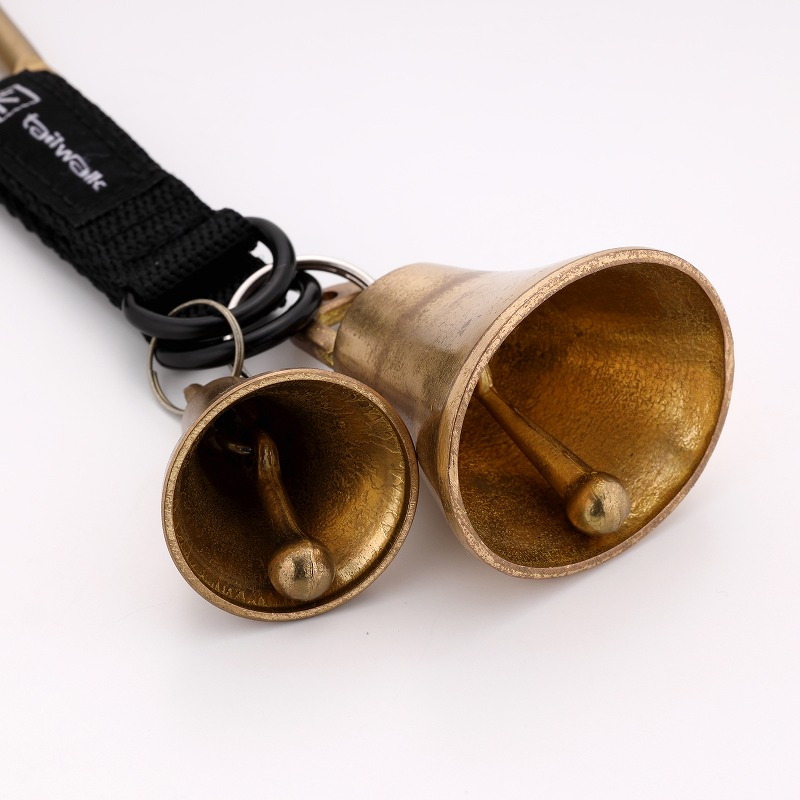 Kyson Bear Bell Double Mountain Stream Fishing Outdoor Bear Repellent Bell Bear Deterrent — фото 4