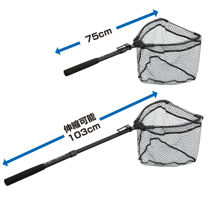 One-Hand Flip Net (Rubber Coated Net) Adjuster Long — фото 2