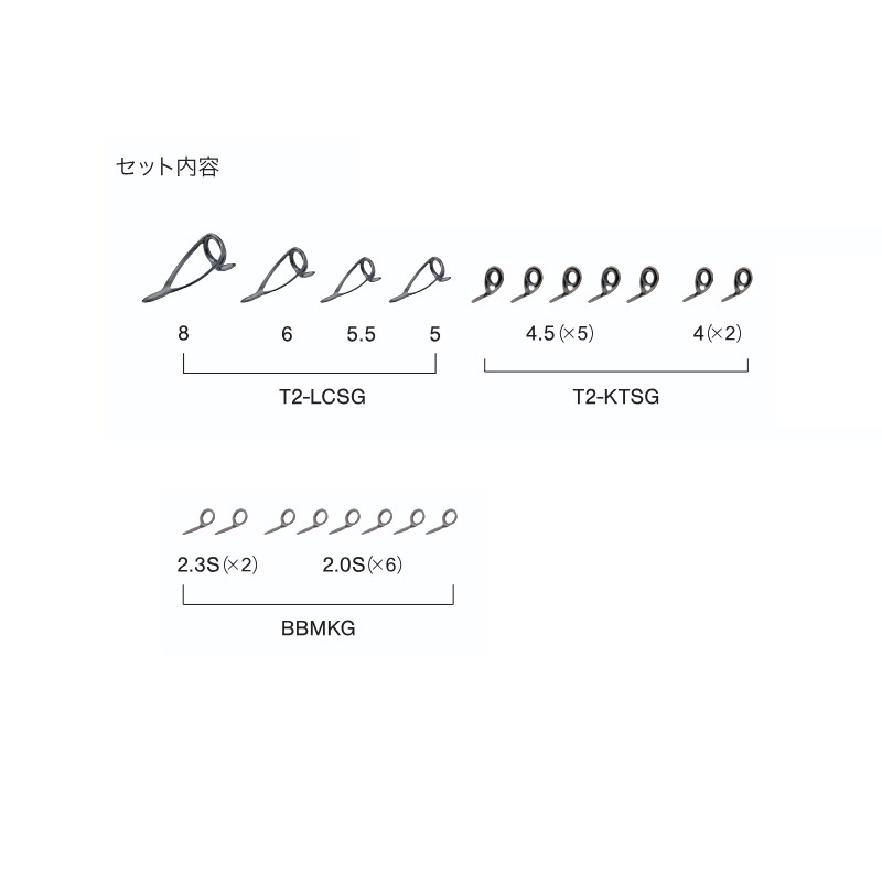 BBMKG819 Titanium SiC Hechi Set — фото 2