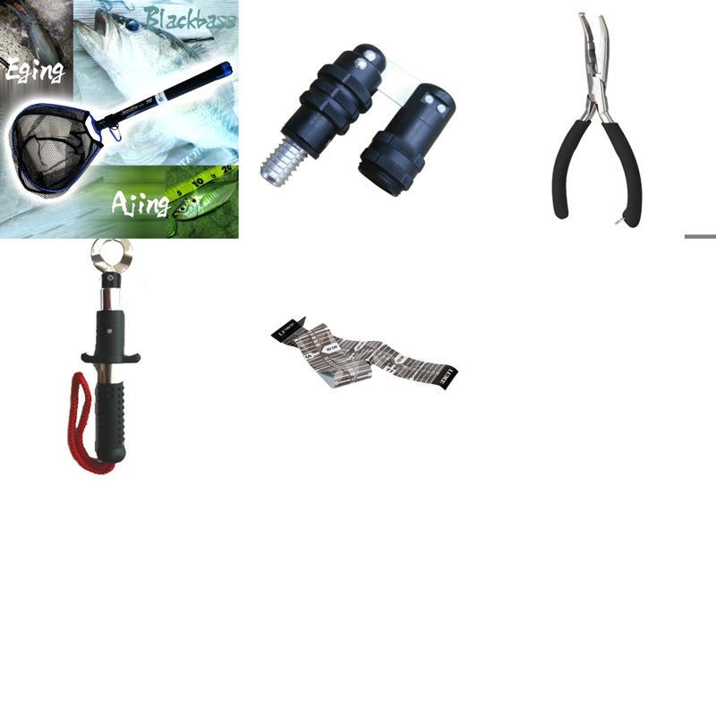 Recommended for Bay-Area Chinu, Seabass, and Bass! Shore Fishing Essential Gear (5-Piece Set) — фото 3