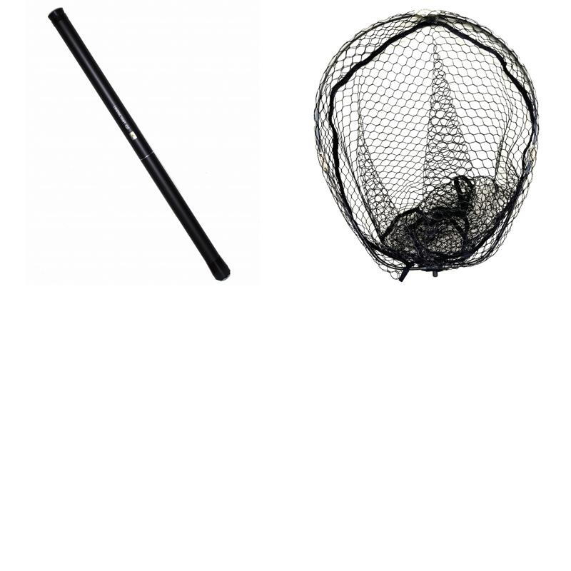 Javelin III 500 Shaft + Oval Aluminum Frame Rubber Net (Great 2-Piece Set) — фото 2